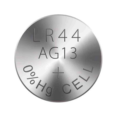 Nimida LR44 / AG13 / G13A / 357A 1.5V Alkaline Button Coin Cell Battery | Batteries for Electronic Toys, Digital Watch, Candle Diya, Thermometer | 0% Hg