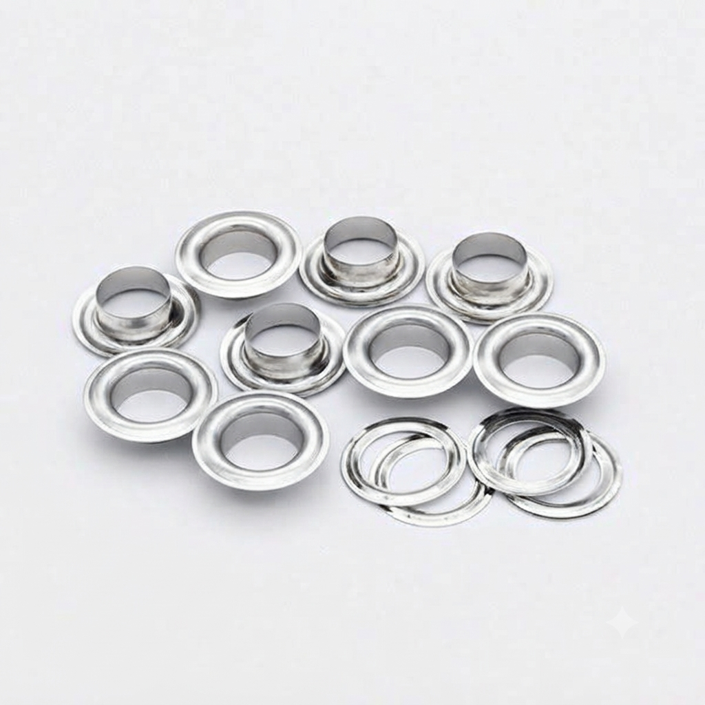 Nimida® Brass Grommet/Eyelet with washers Large Size 22.5 mm (14/16 inch) for Leather Craft, Scrapbooking DIY Crafts of Bags Purses Size #13 Inner Dia 11.50 mm