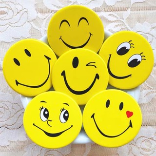 Nimida® Smiley Emoji Expression Pin Badge | Multi Design | Gang Brooch | Party Favour | Return gift | Large size 4.5 cm |