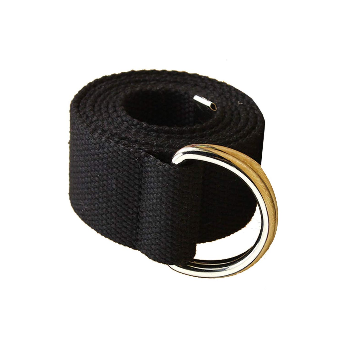 Nimida D Rings 3/4” inch | Good for 1/2 inch Belt | Golden Buckles for Straps Ties Belts Bags, Handmade Un-Welded Connect Buckle for Leather Bags Garment Clothes Luggage, Purse