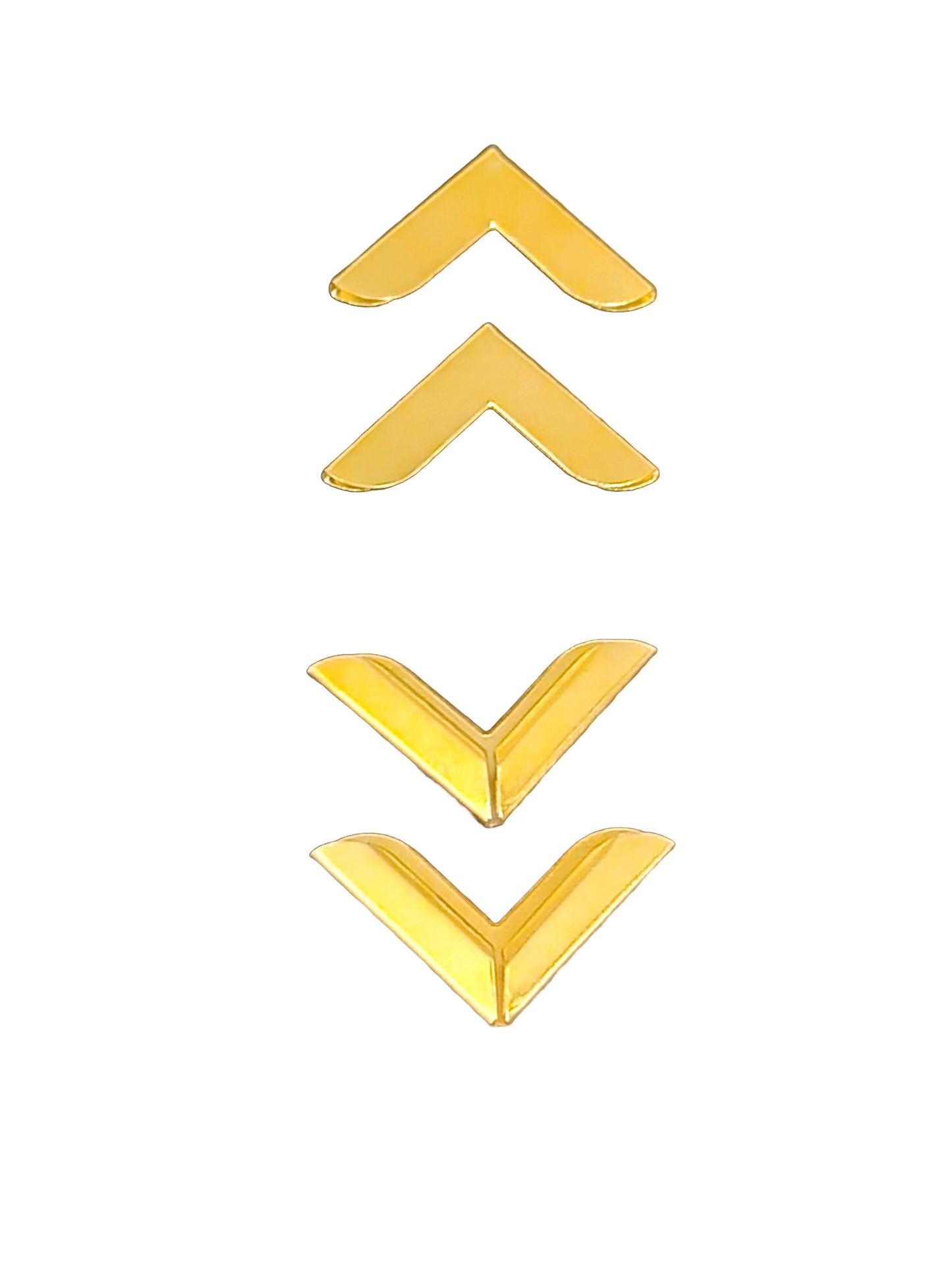 Nimida® Metal Corner Protector Large size | 33 mm x 33 mm x 7.50 mm x 5 mm | Golden Yellow | for Purse, bags, Albums, Diary and Journals