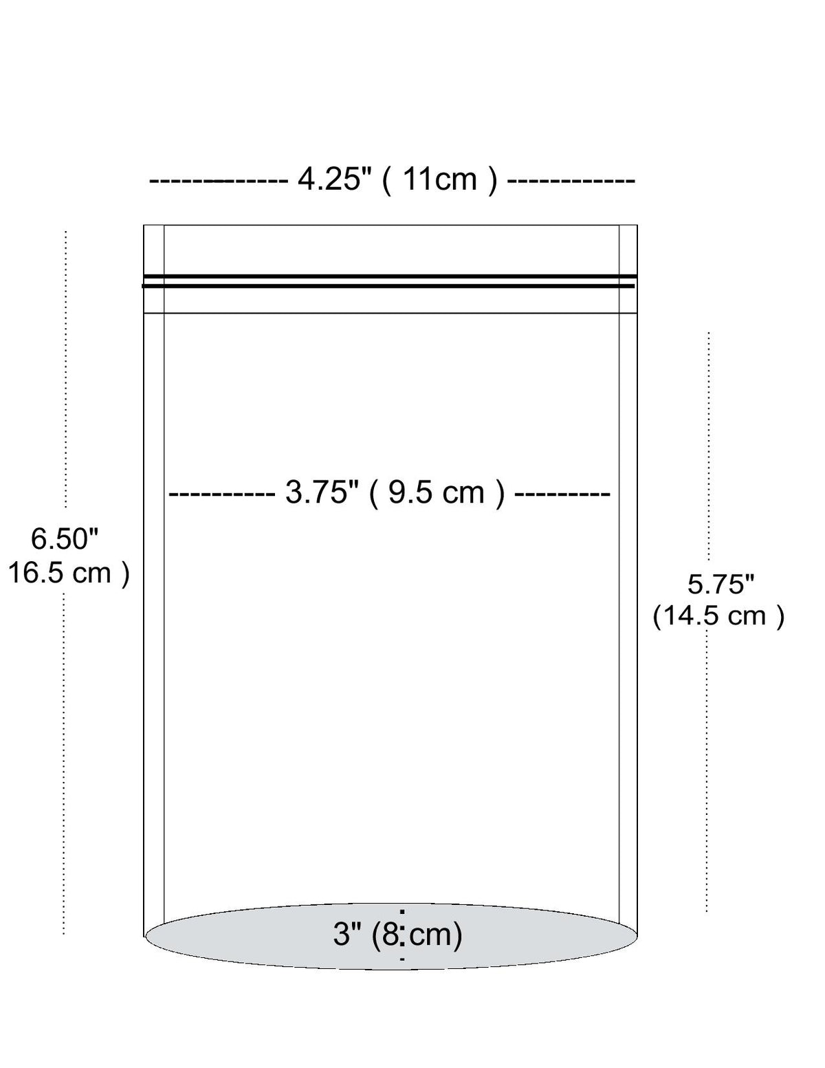 Nimida® Kraft Paper Biodegradable Stand up/Zipper pouch with one side clear window | Size 4” x 6” (100 mm x 150 mm) with tear notch Capacity approx. 100 gms
